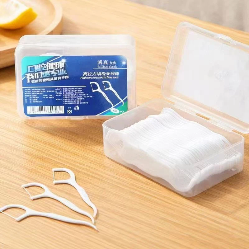 【新疆包邮】家庭牙线剔牙一次性牙线超细家庭装便携独立高拉力