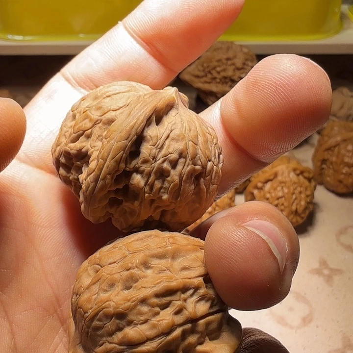 你***身文玩核桃把件乾隆磨