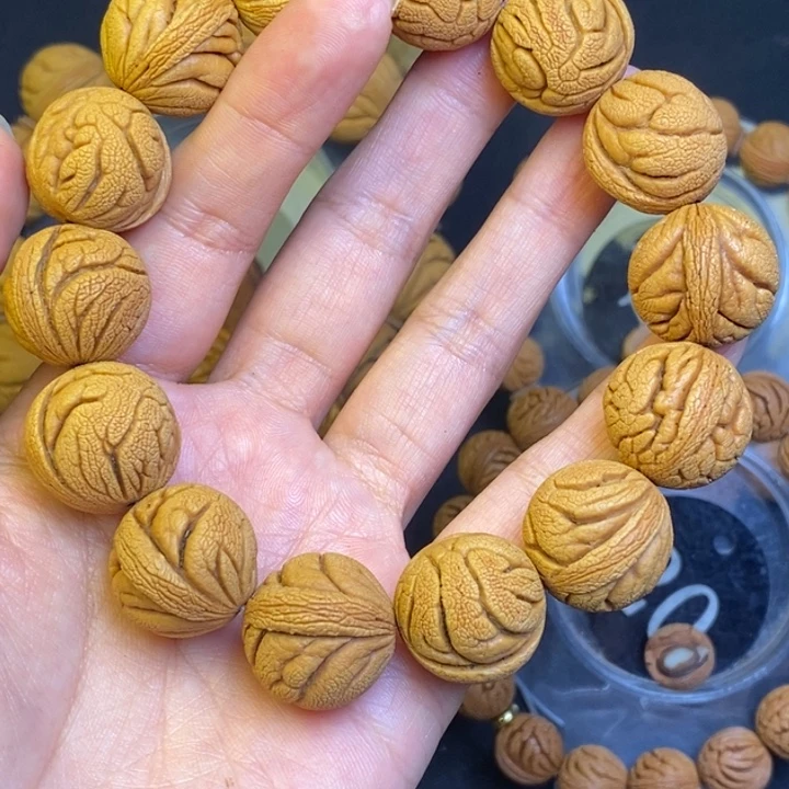 吊坠桃核秦岭龙纹桃核22