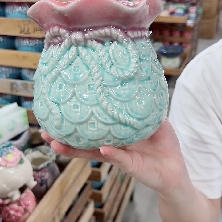 有孔，满10元发货多肉陶瓷花盆