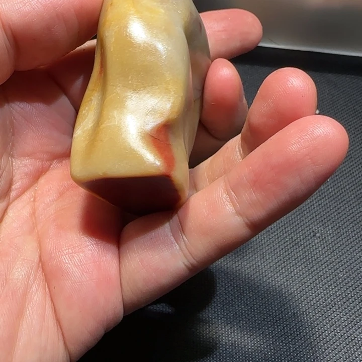 寿山石用****7福集福寿山石