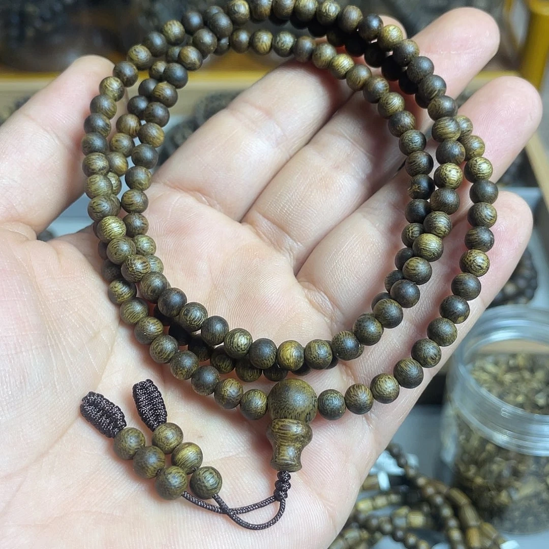 沉香碎屑沉香奇楠沉香多圈5毫米花香韵