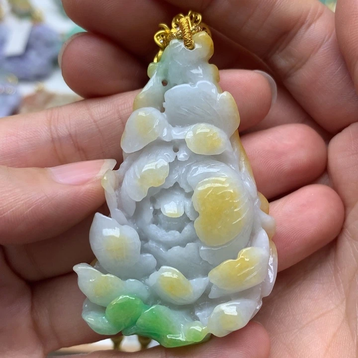 颈饰未镶嵌翡翠翡翠