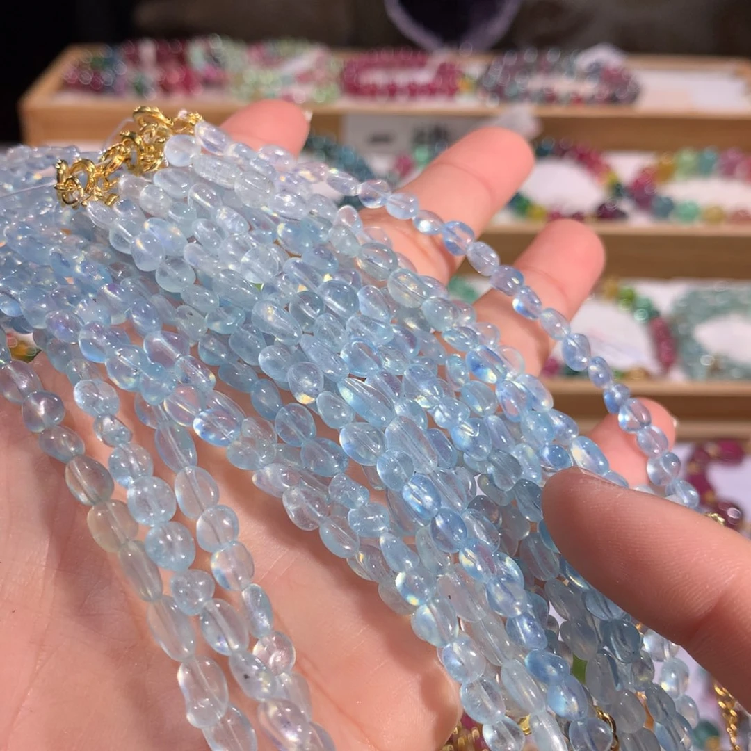 海蓝宝石手链未镶嵌