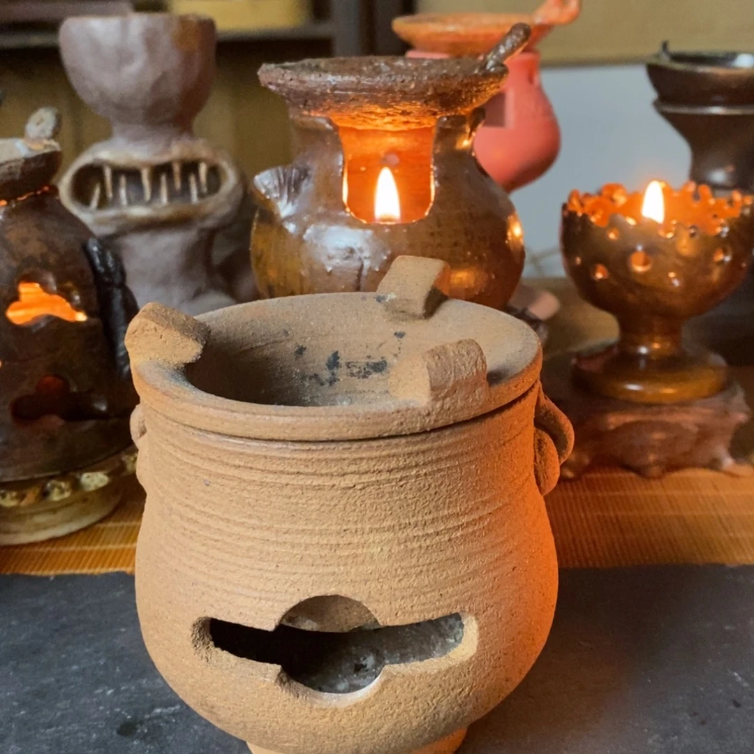 山***山景德镇陶瓷碳火炉