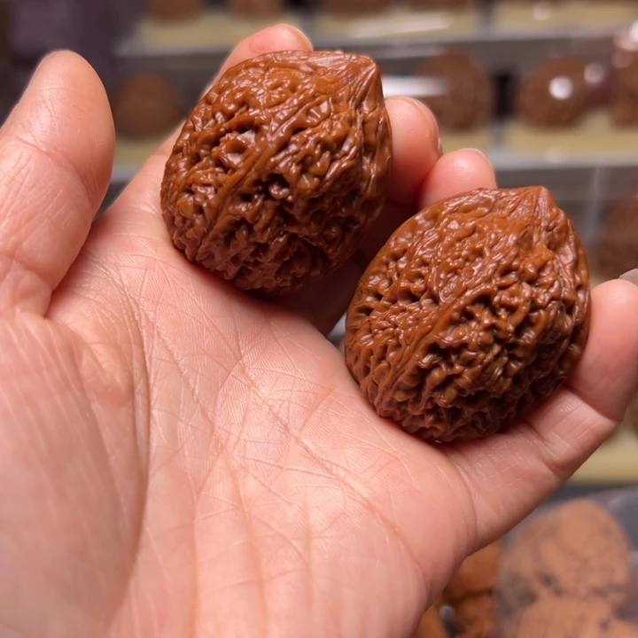 文玩核桃把件大蒜头36