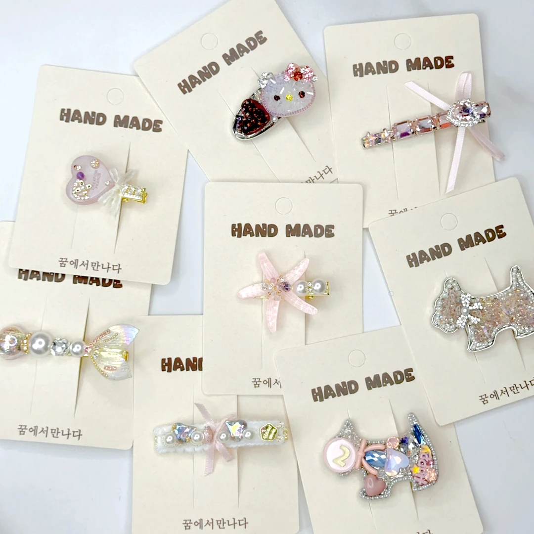 【红枣晨晶泛思原创高定专场】韩版时尚发夹