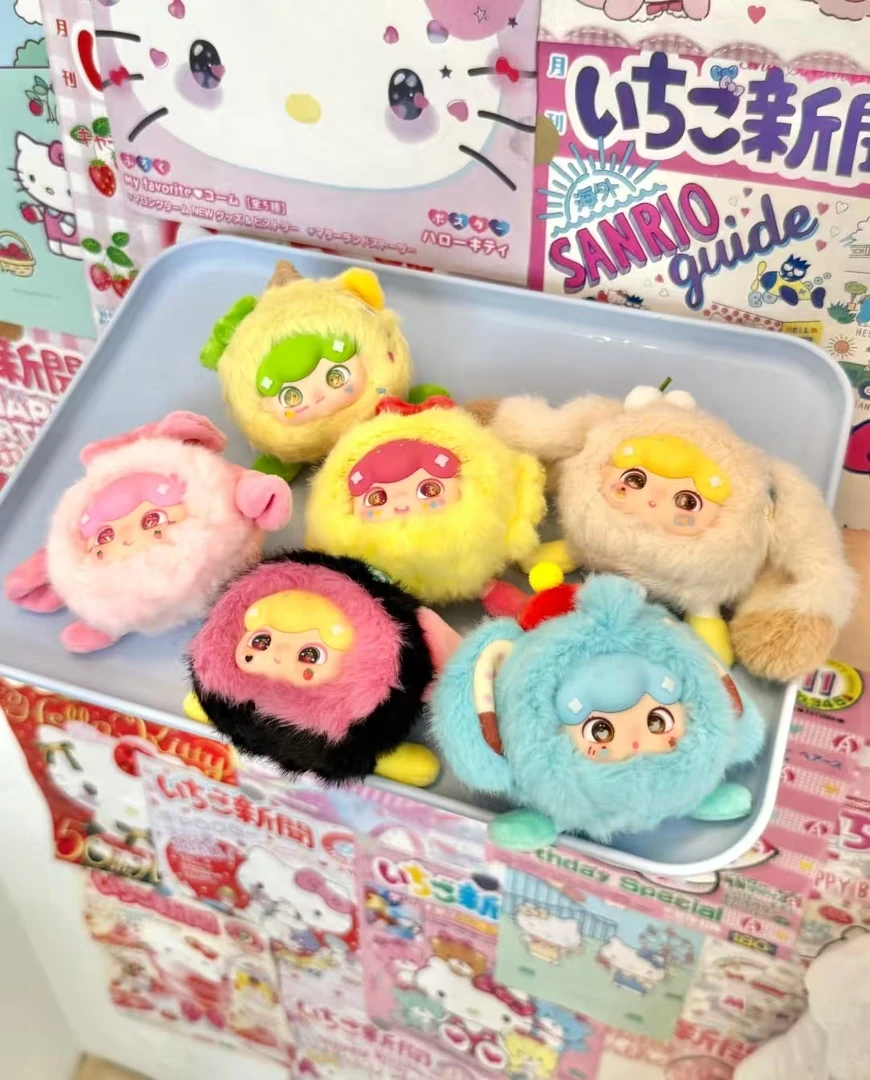 【福福】比莉的动物甜品店系列毛绒潮玩盲盒