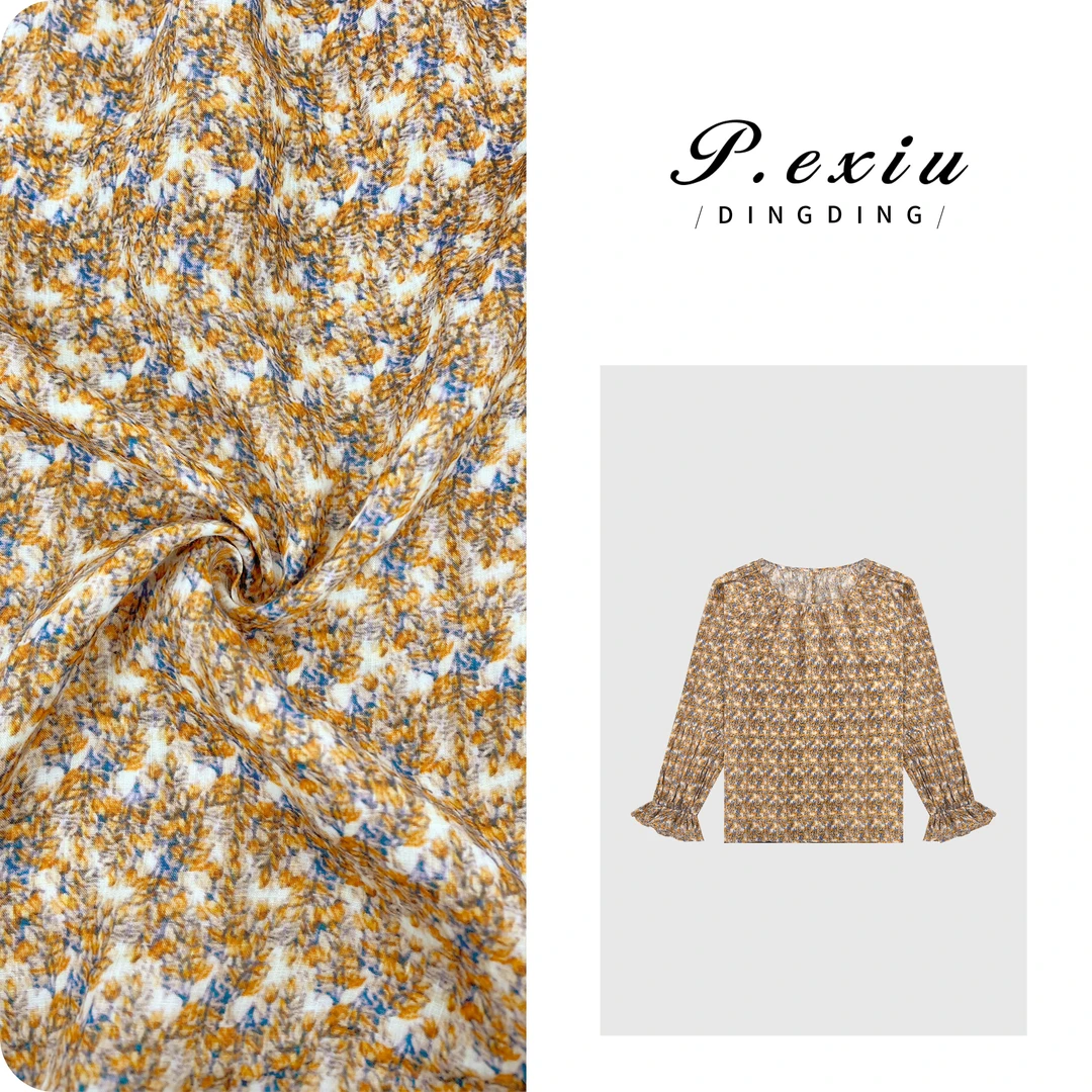 【花园晚餐】100%苎麻法式度假风花边袖衬衫 M8659