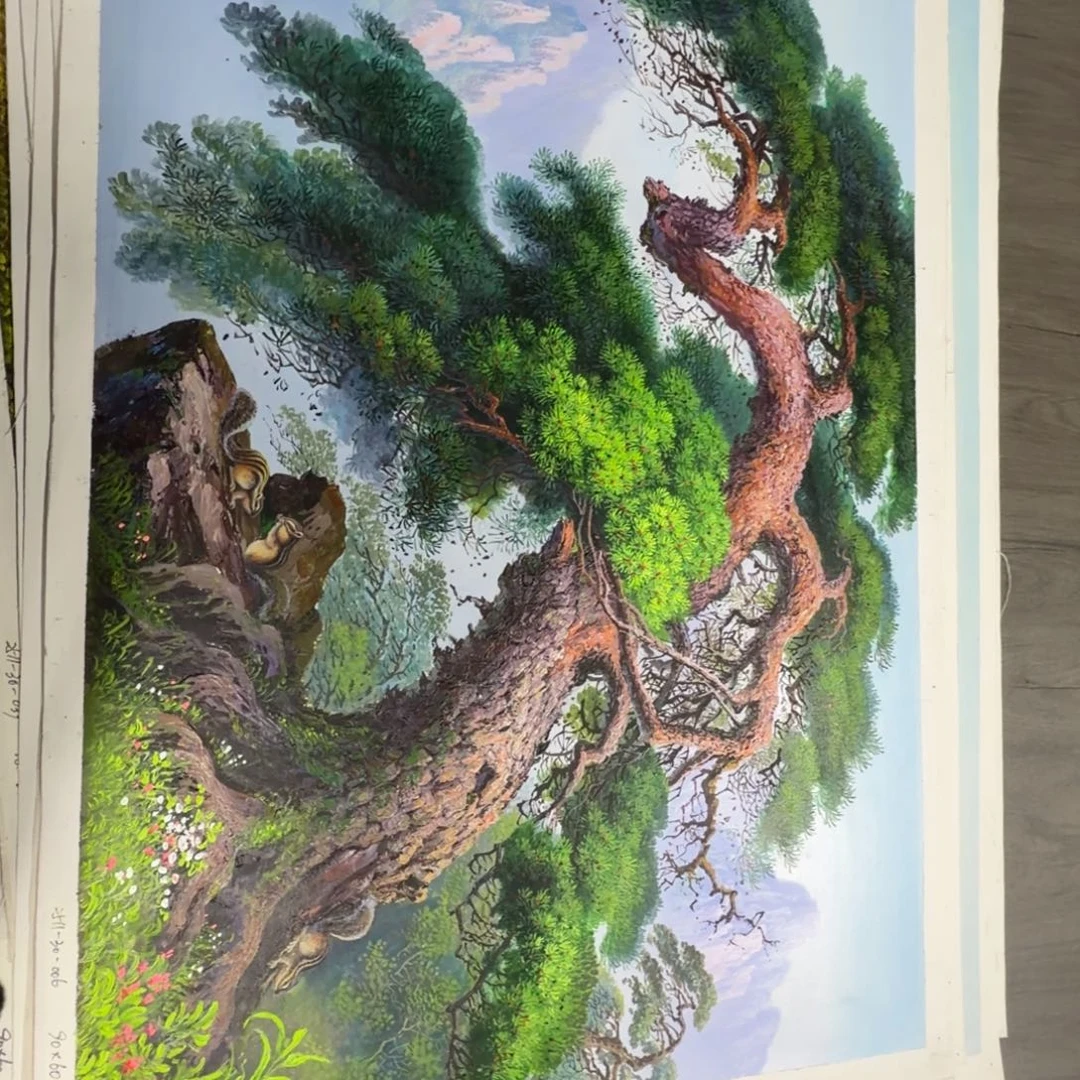 油画加油加油努力加油努力