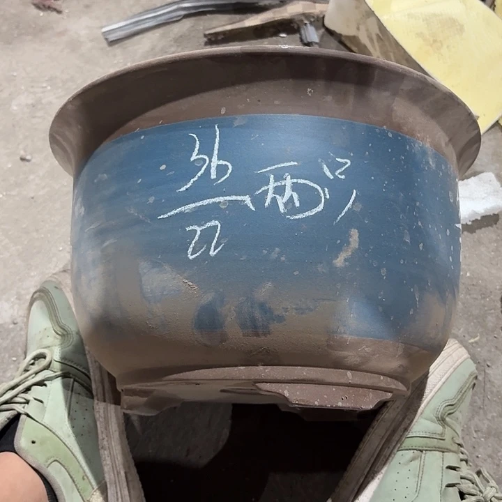 宜兴紫砂花盆，现货发