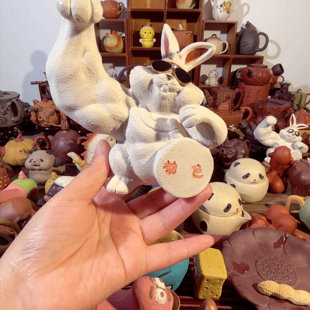 紫砂茶壶蒋****!纯手工制作过程非常