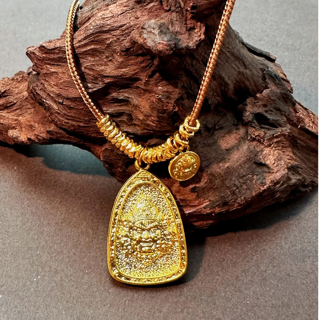 足金999【旺旺金选】 黄财财锤纹盘缠