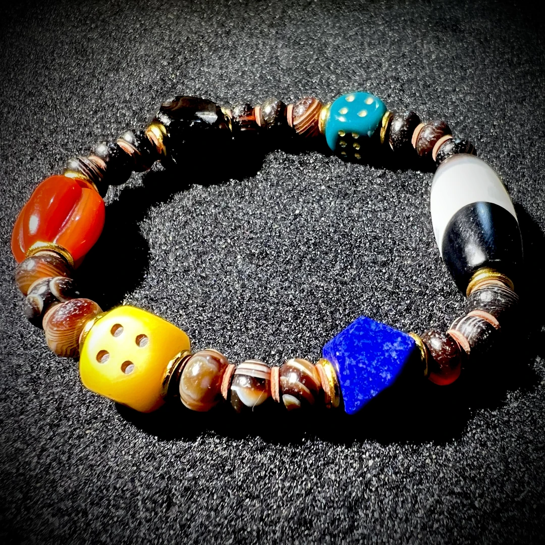 四九城收藏藏传多宝设计搭配款手串男女同款SJC079