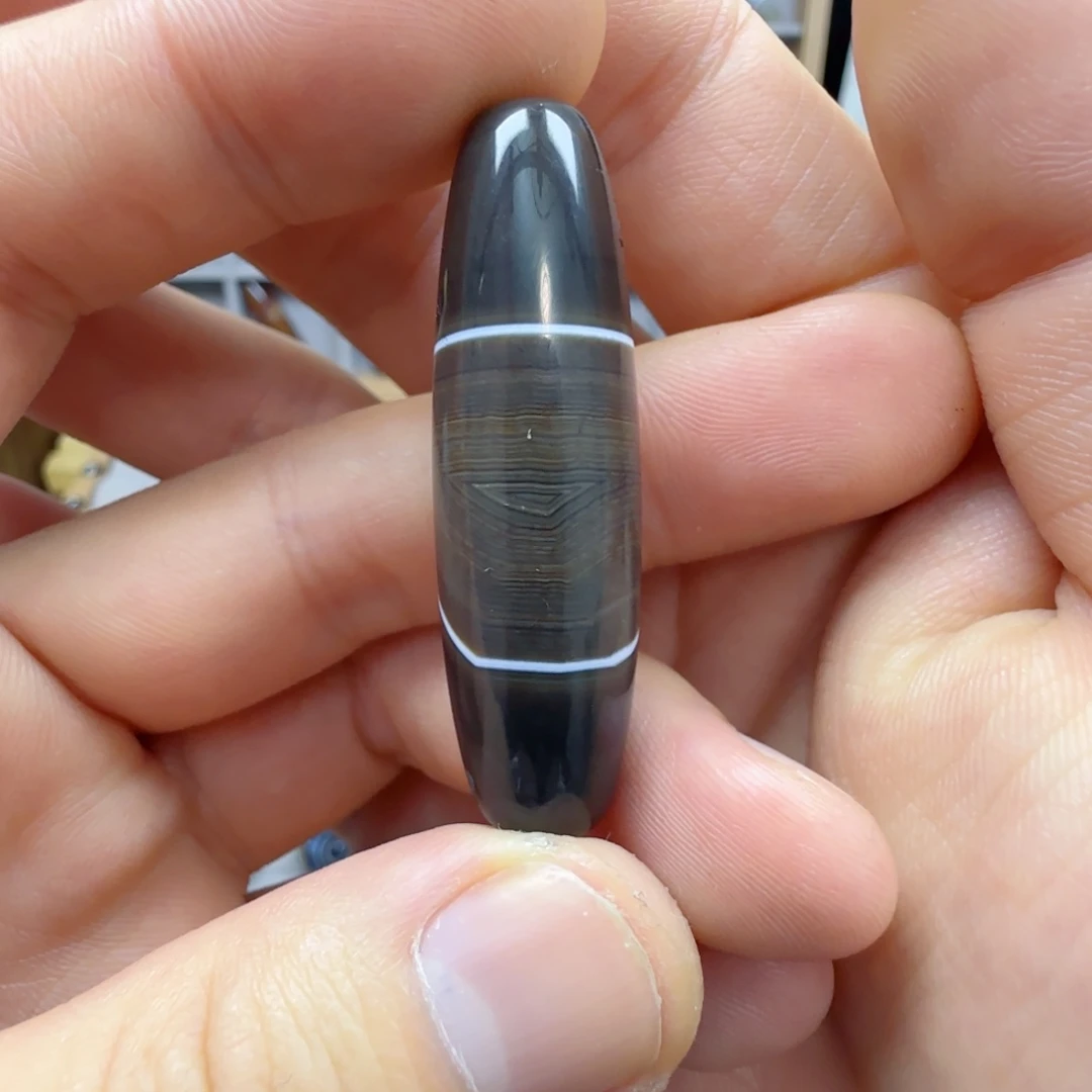 玛瑙/玉髓未镶嵌锁骨