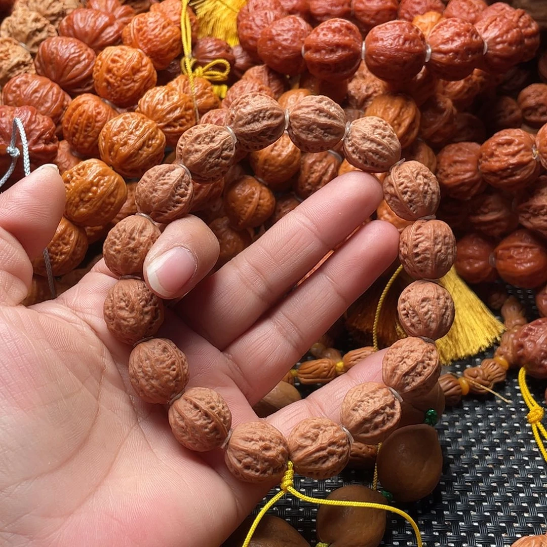 乐***玖手串文玩核桃京八棱