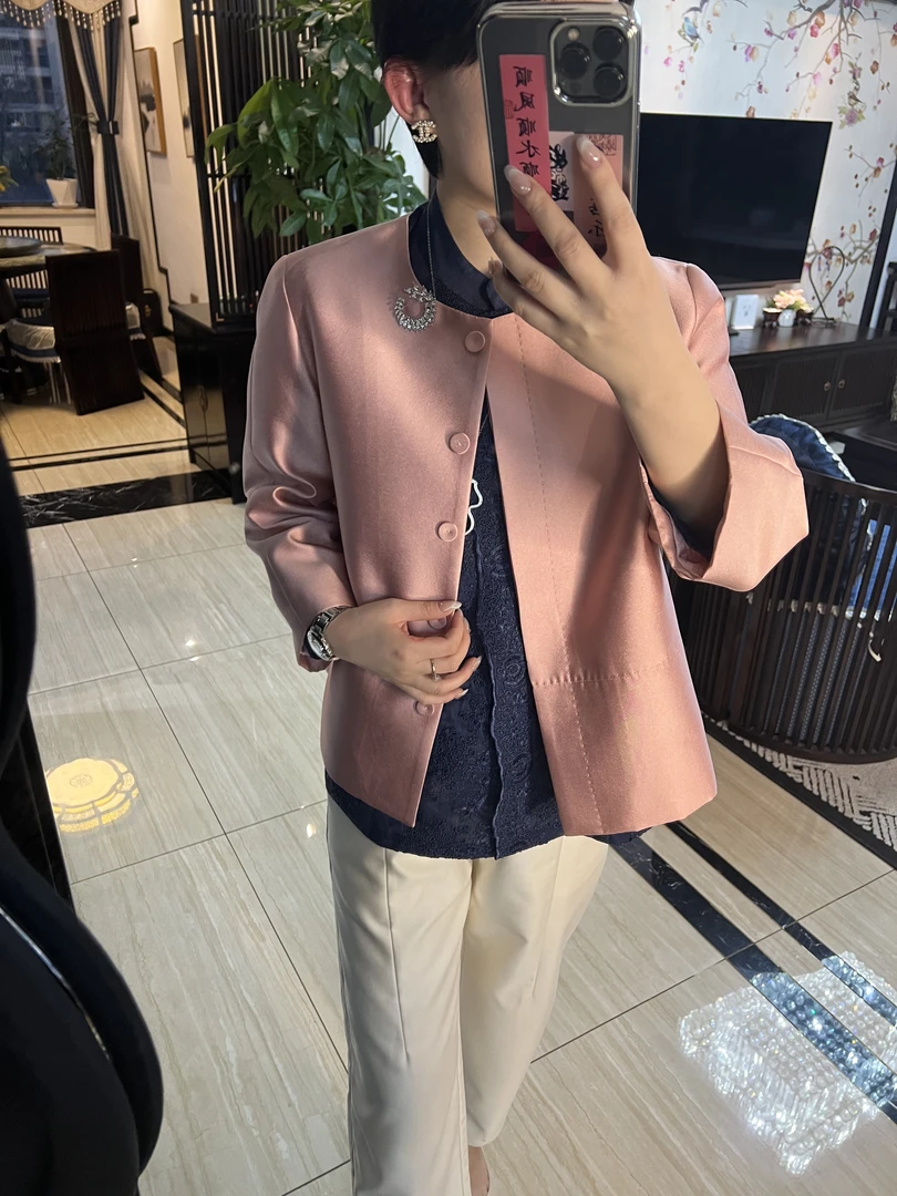 【安姬迩·媛媛专属】 优雅又矜贵的气质！休闲西装短款小外套