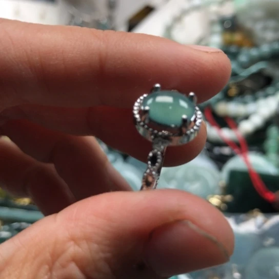 颈饰未镶嵌翡翠翡翠