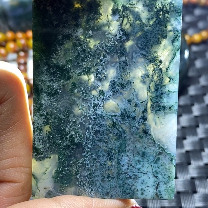 玛瑙/玉髓颈饰足银镀金镶嵌疯**玉