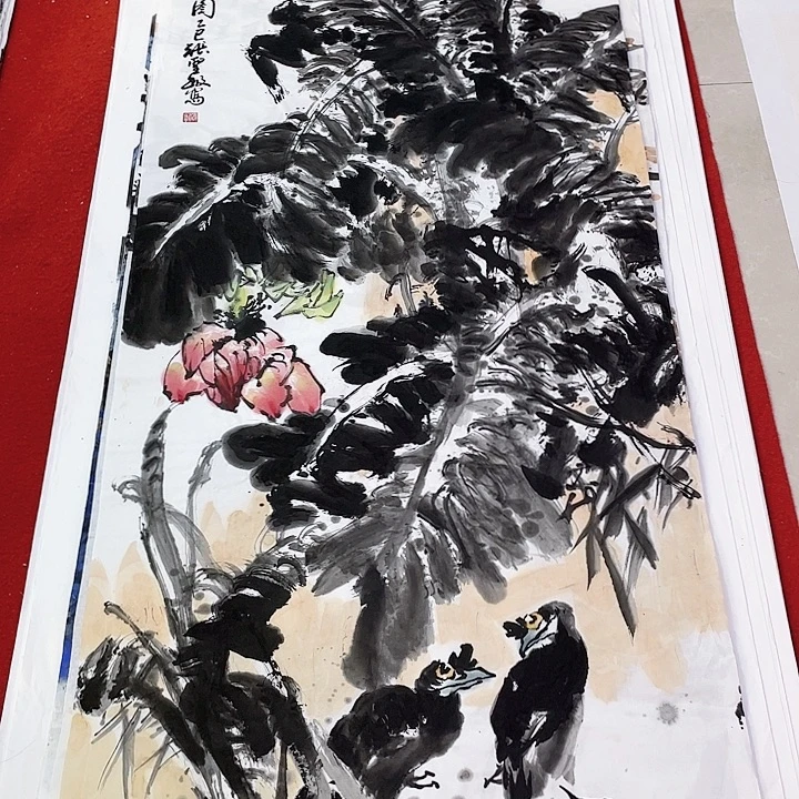 国画张圣敏先生纯手绘作品