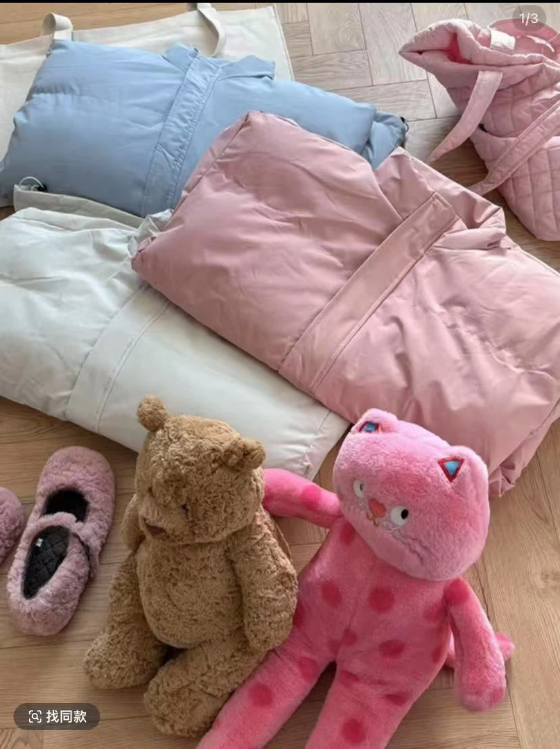 【瘦瘦】秋冬六色立领拉链纯色口袋加厚保暖百搭棉服外套S01215