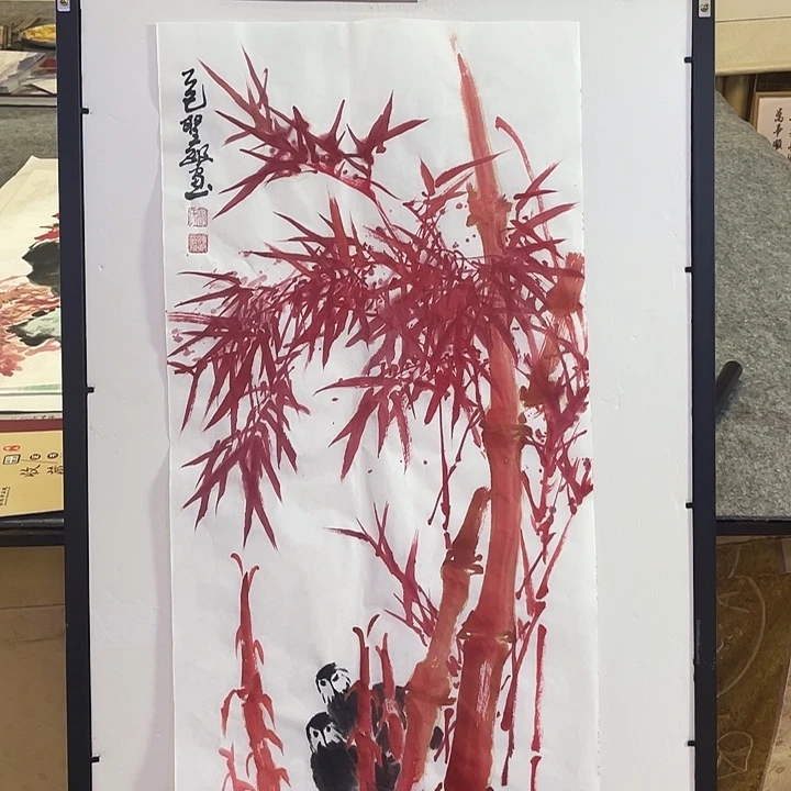 国画张圣敏先生纯手绘作品