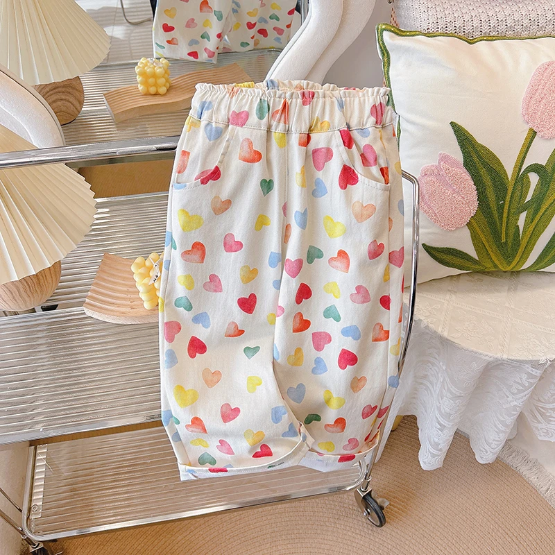 儿童水洗软牛仔裤休闲工装裤休闲裤14232