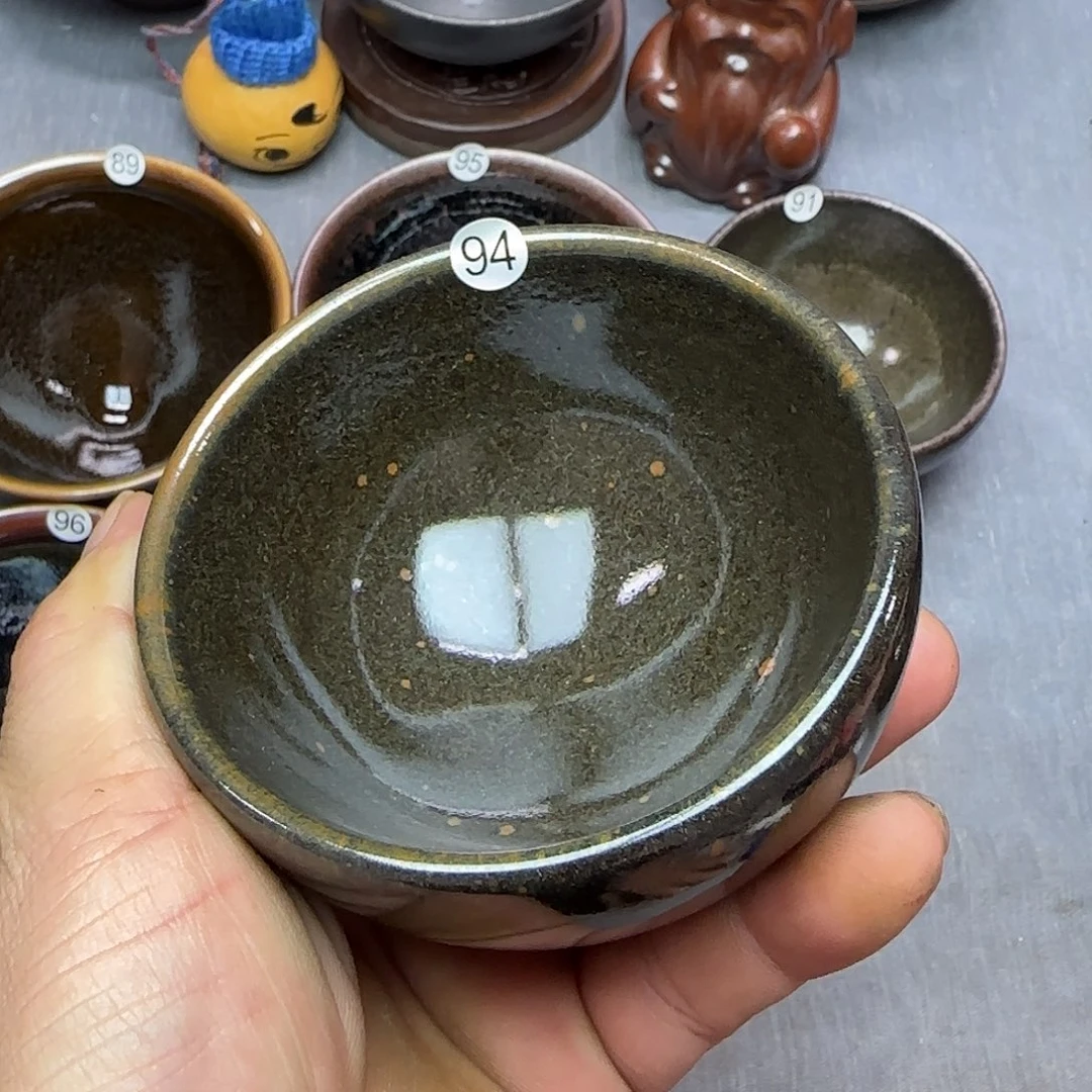 焉***知茶盏印春堂柴烧建盏