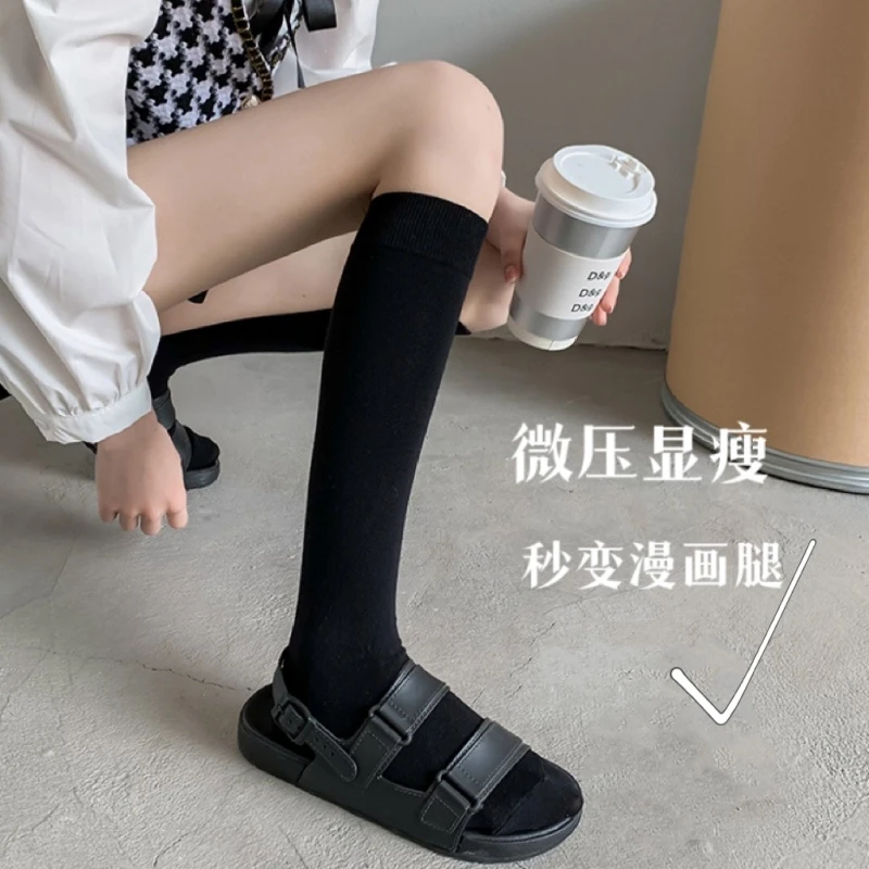 显瘦小腿袜一双体验