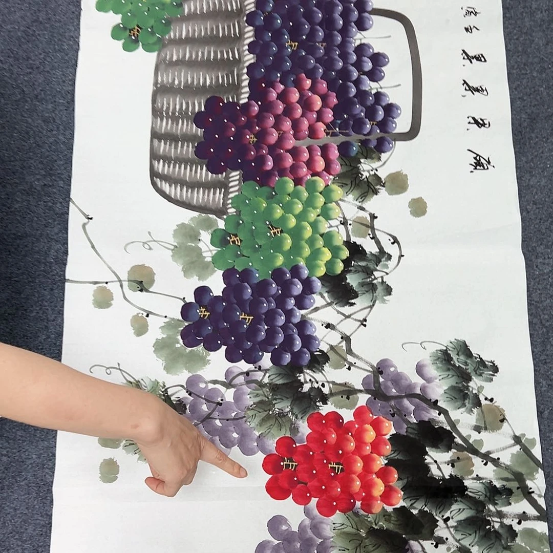 国画宣纸国画纯手绘作品