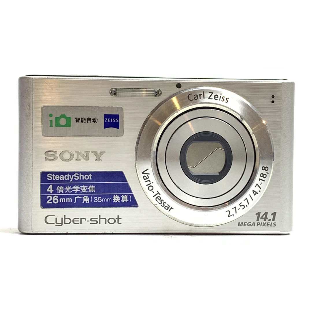 95新 Sony/索尼 w320银色1410万像素4倍变焦