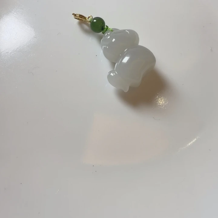 和田玉未镶嵌手链小马