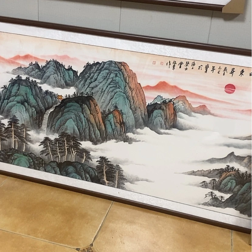 【闪购商品】国画手绘国画带框