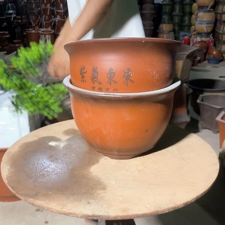 25-25紫气东来花盆花盆