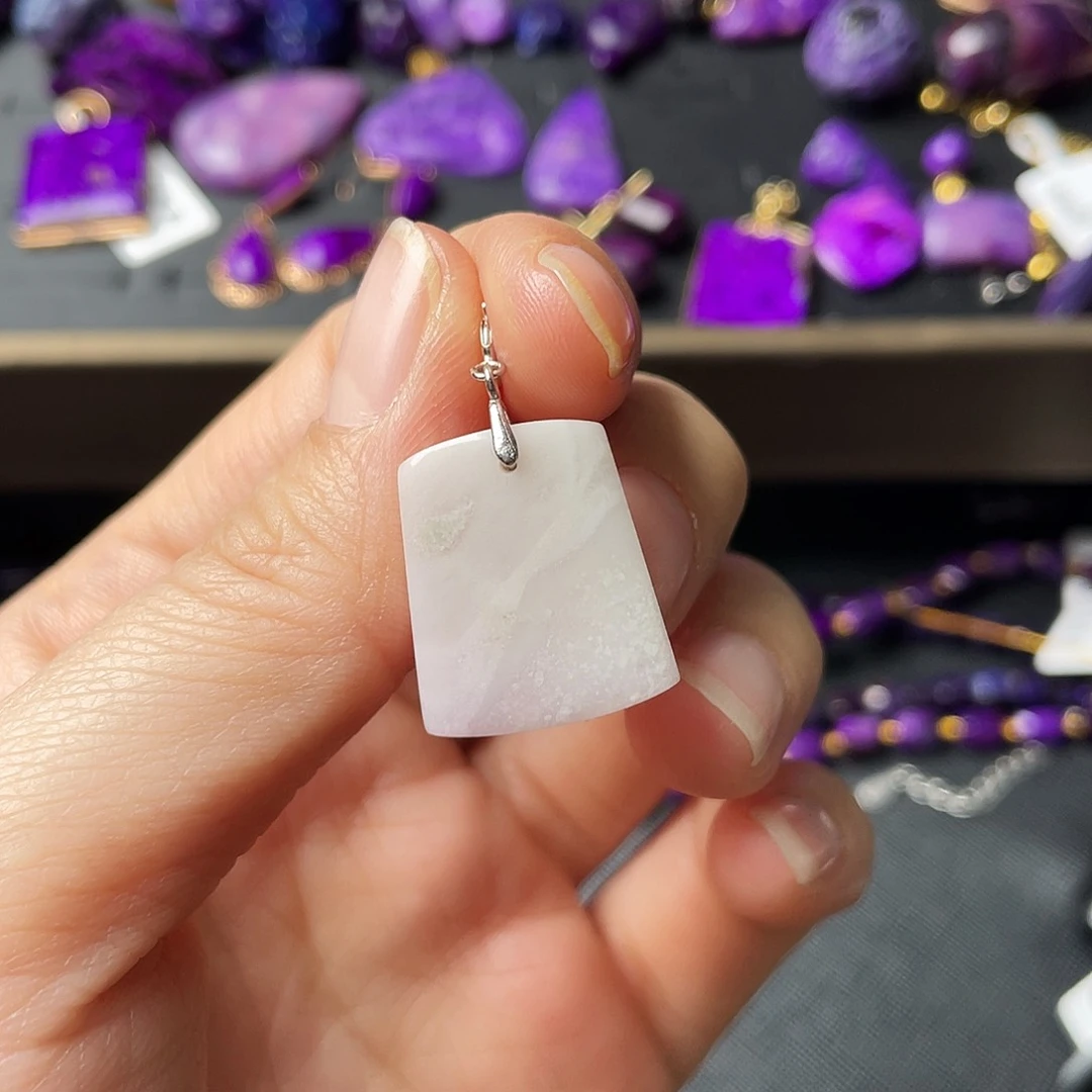 苏纪石（舒俱来）吊坠银S925镶嵌