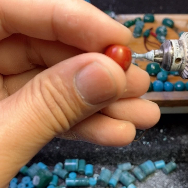 二***哥琉璃DIY牛血红老型卡10，2颗