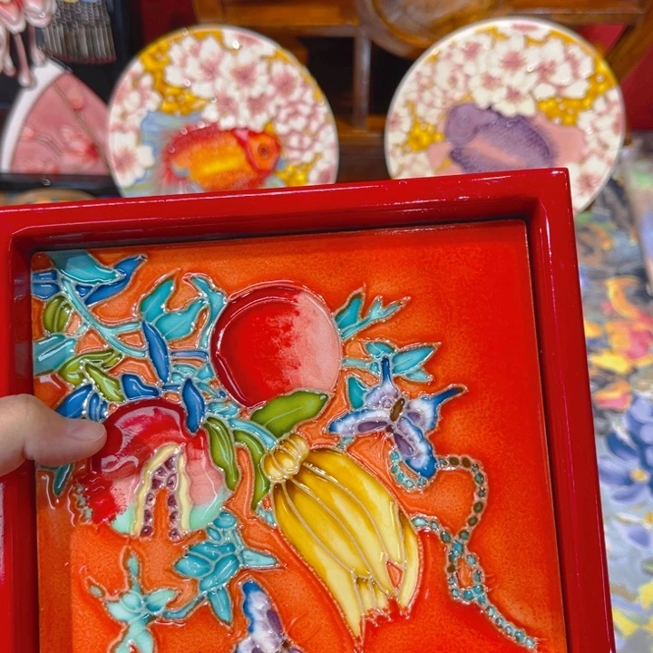 瓷片瓷板画艺术作品