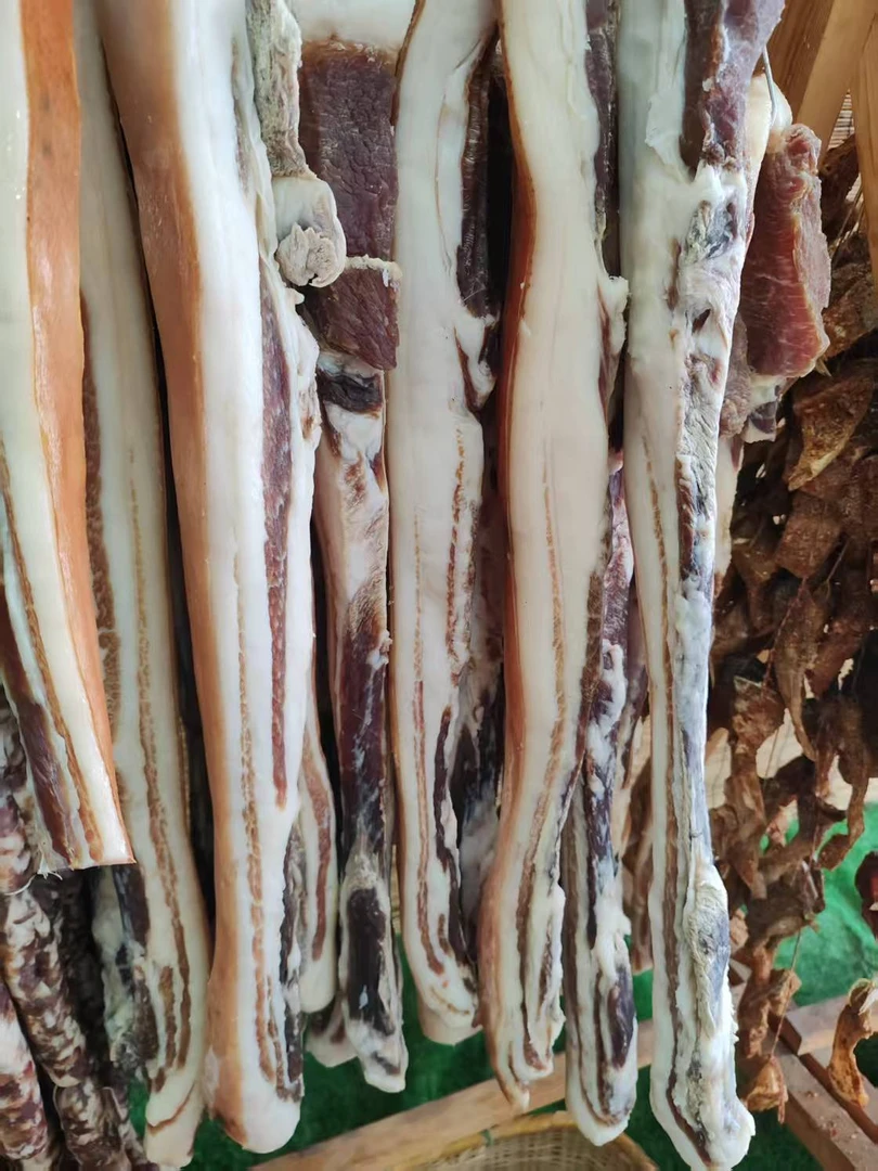 土猪手工制作日晒五花肉