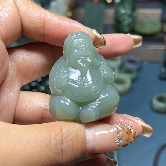 和田玉挂件未镶嵌