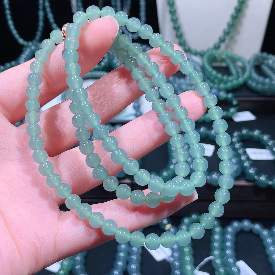 未镶嵌手链翡翠天然a货翡翠项链6