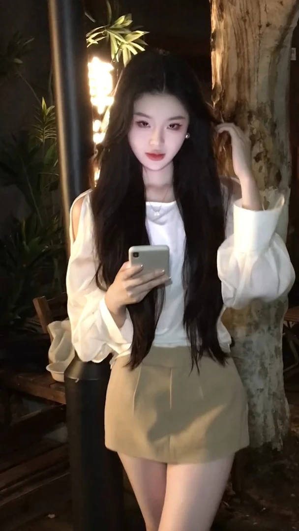 2025夏季新款时尚套装气质显瘦洋气休闲百搭设计感外穿上衣半裙女