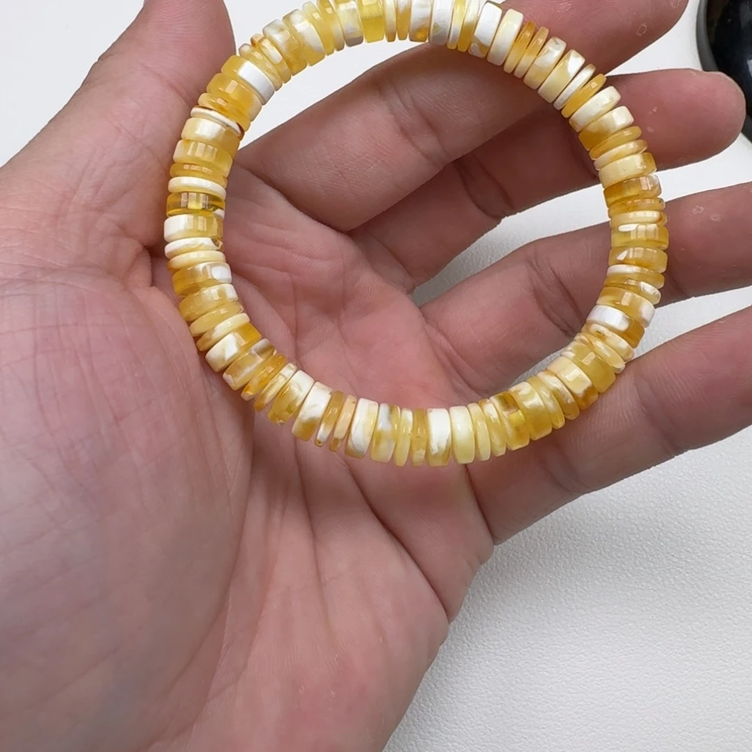 手链琥珀未镶嵌8mm