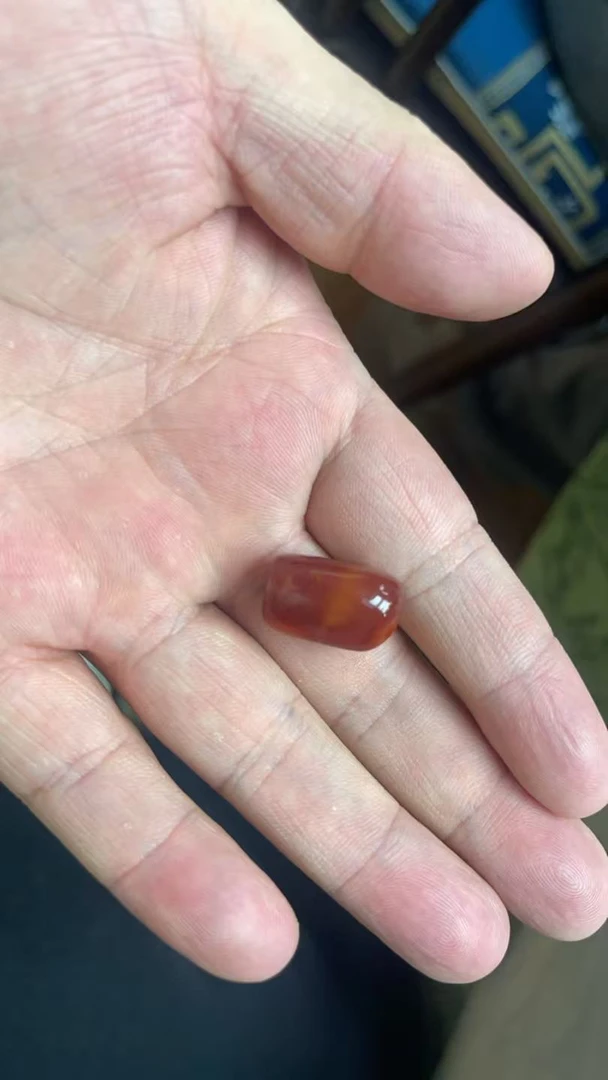 南红宝山料子，无裂不宝山福利品单珠完美者慎拍