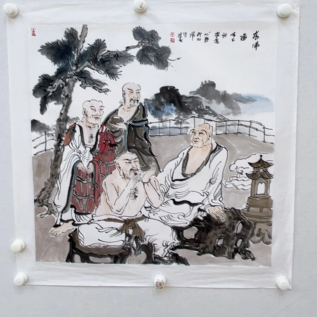 国画李耀春绘画作品