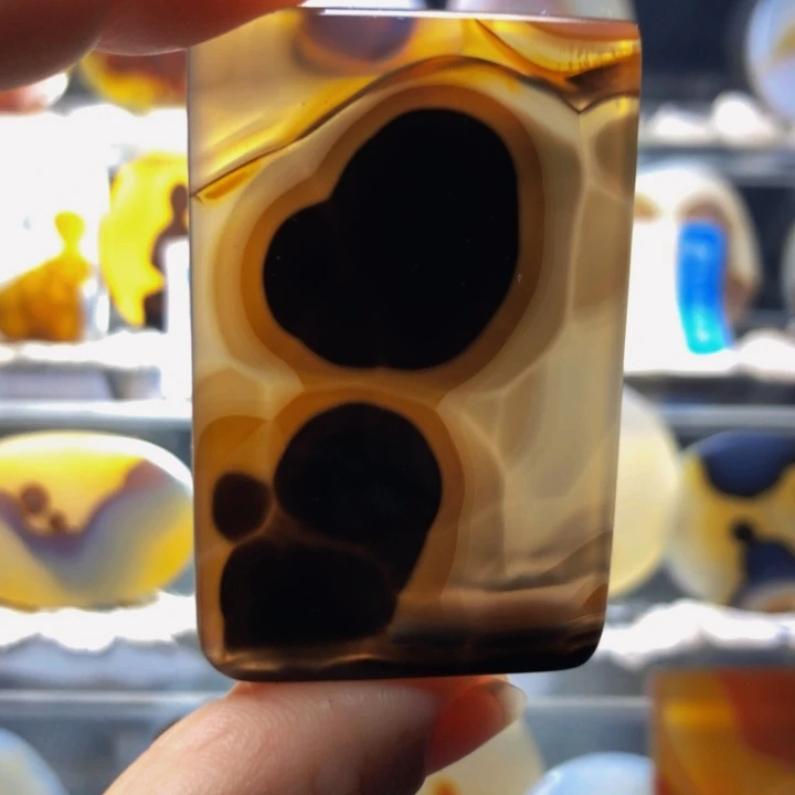 合金玛瑙/玉髓珠宝奇石94