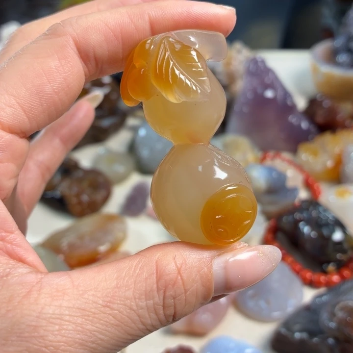 玛瑙/玉髓未镶嵌吊坠(不含链)