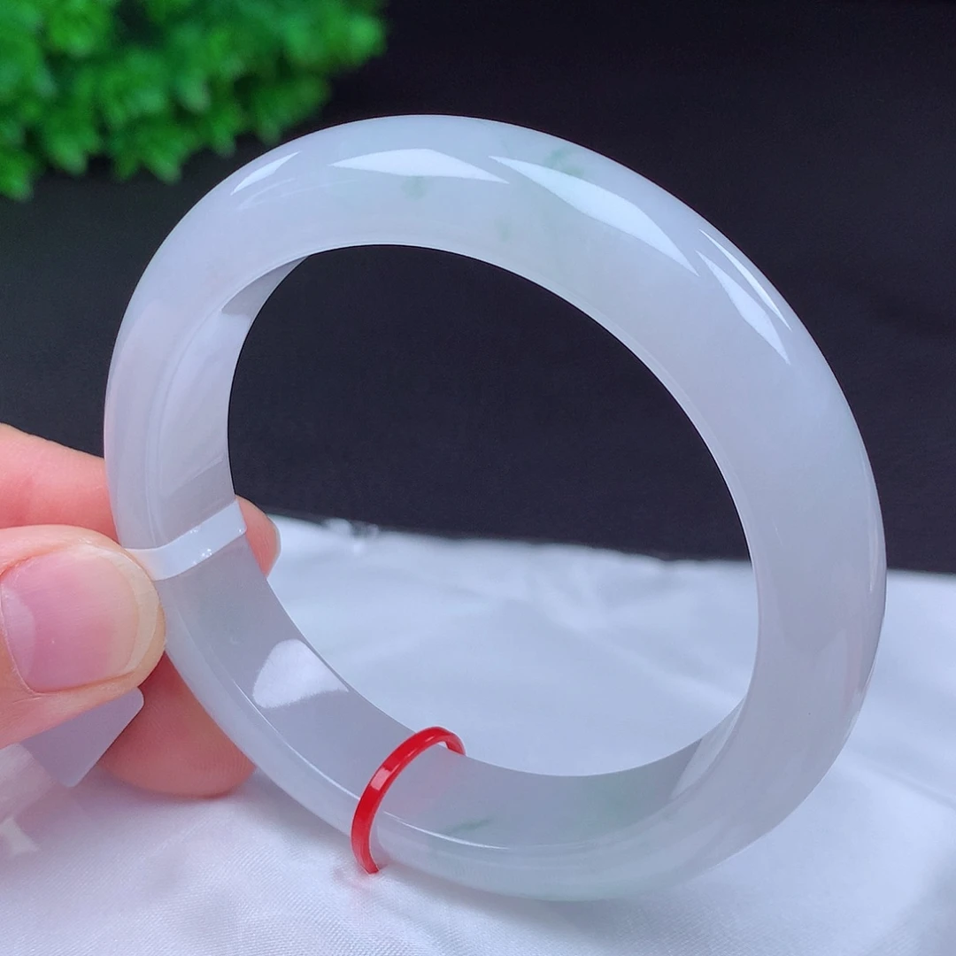 翡翠未镶嵌手镯54圈431102