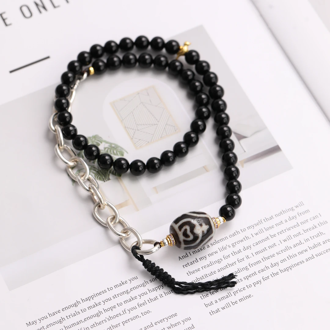 【观澜珠宝】玛瑙项链 复古民族风藏式吊坠 多样发其一 2079