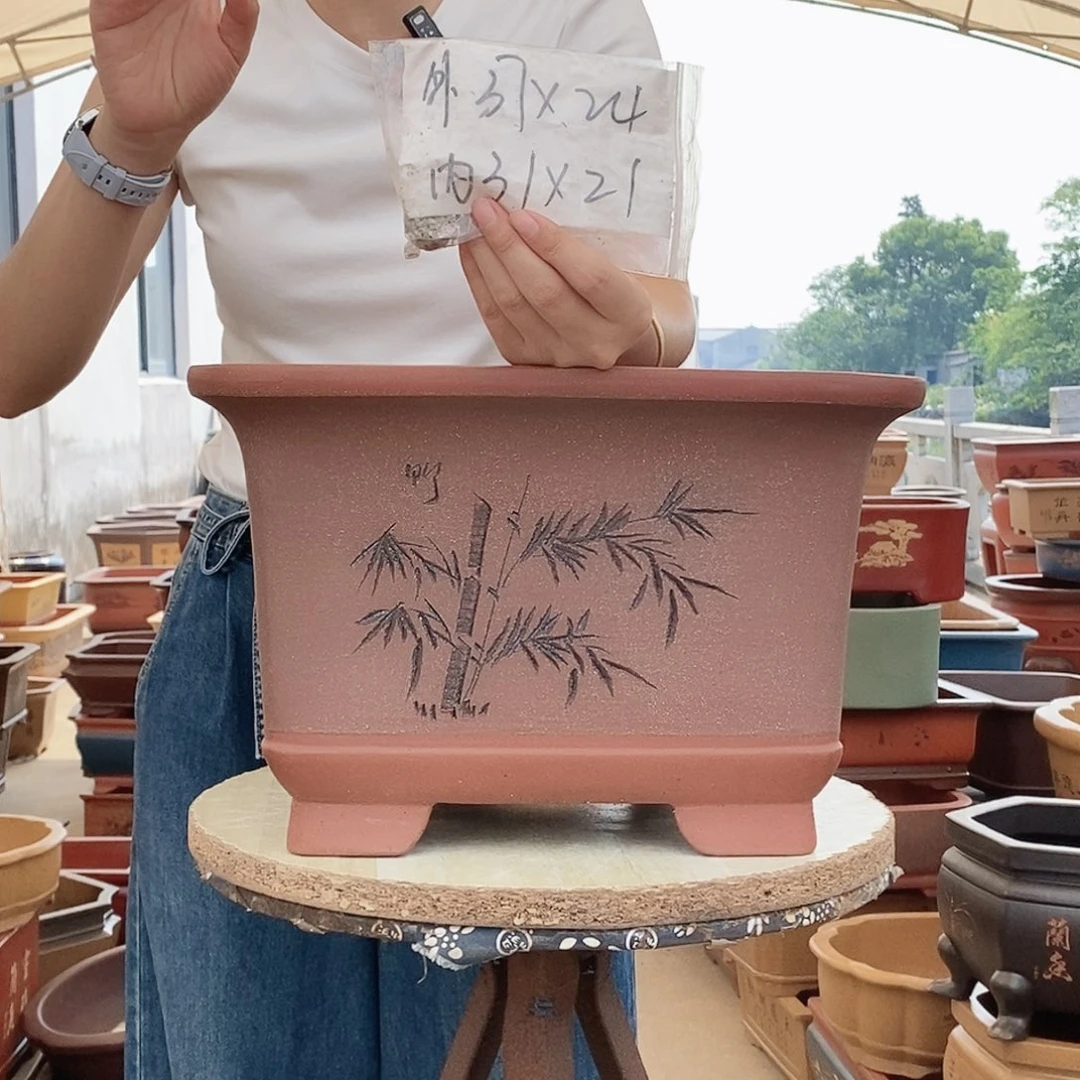 紫砂花盆紫砂花盆