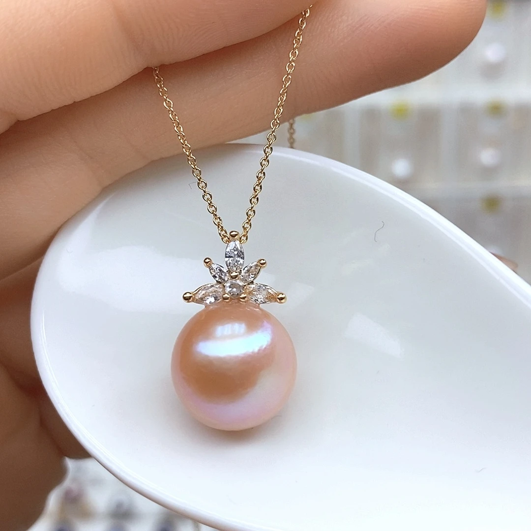 淡水珍珠合金颈饰